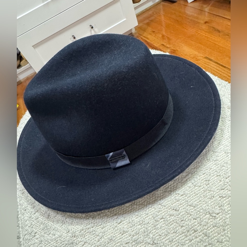 Barbour Black Fedora Hat - Picture 2 of 6